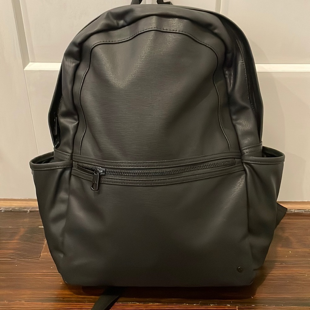 State Bags - Kane Backpack in Coated Canvas - Black